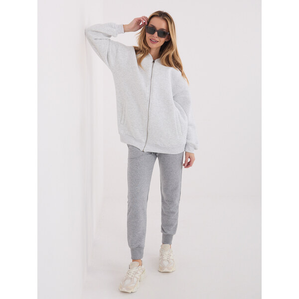 FPrice WT BL mikina A1454.84 svetlo šedá 67148865