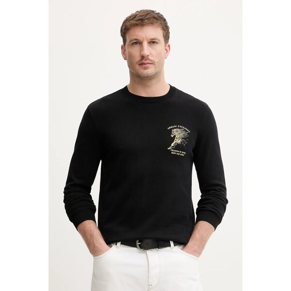 Bavlnený sveter Armani Exchange 67149123