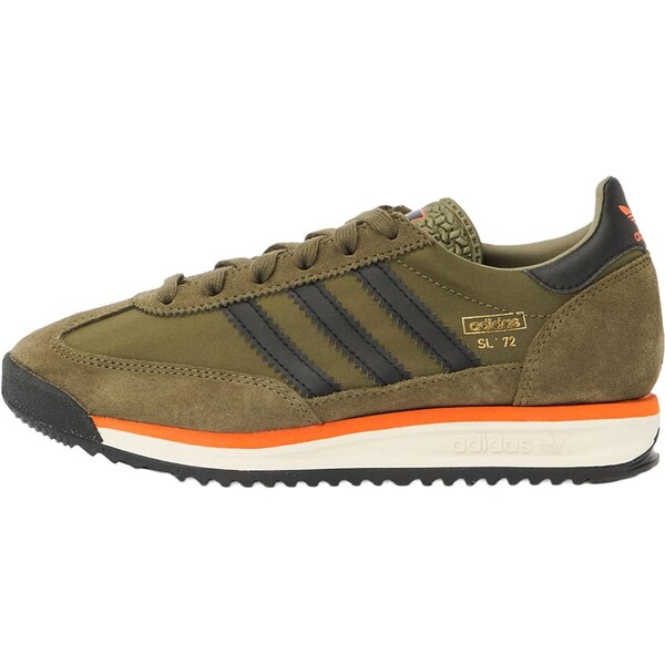 ADIDAS ORIGINALS Tenisky SL 72 RS olivová / čierna 67152016