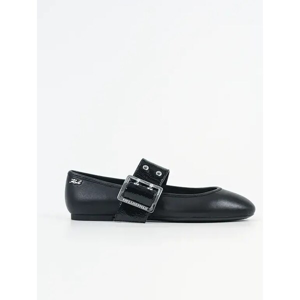 Kožené balerínky Karl Lagerfeld KARO 67147200