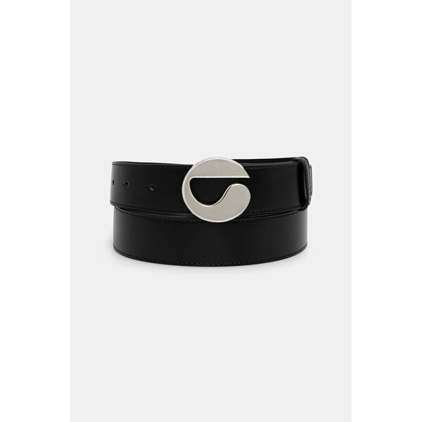 Kožený opasok Coperni Logo 67155422