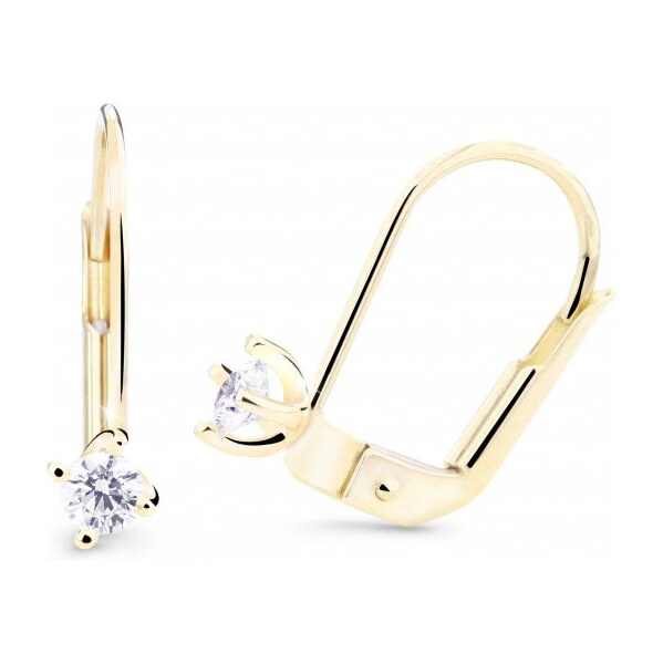 Cutie Jewellery Visiace náušnice zo žltého zlata Z8014-55-10-X-1 67155635