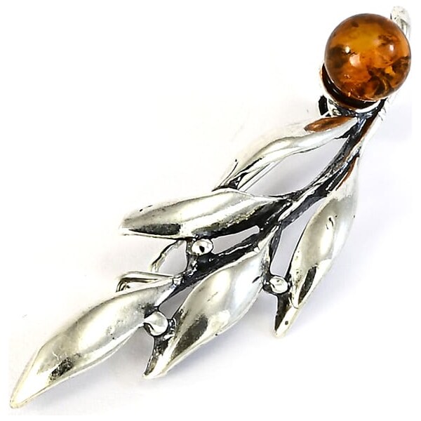 Strieborná brošňa Glare 51 67155750