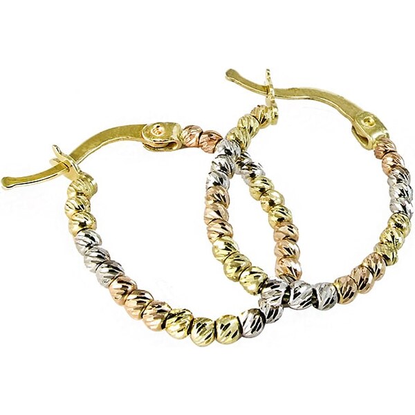 Zlaté náušnice Glare 1011 67155758