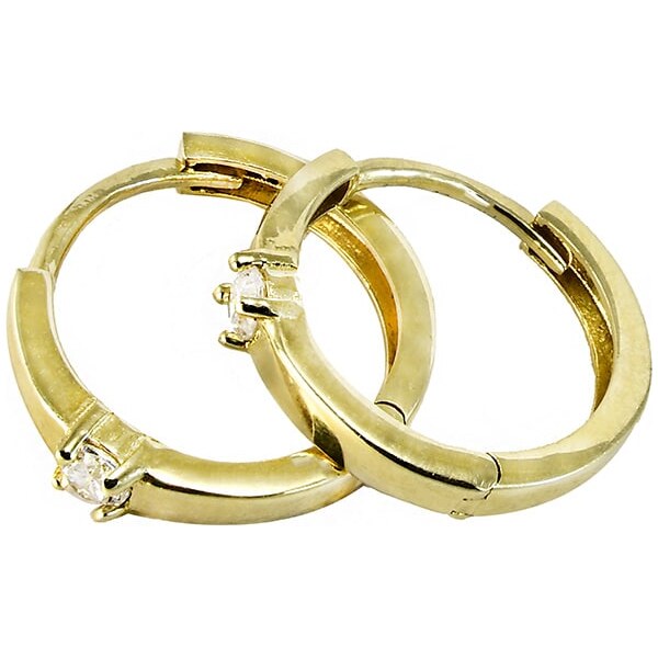 Zlaté náušnice Glare 1010 67155757