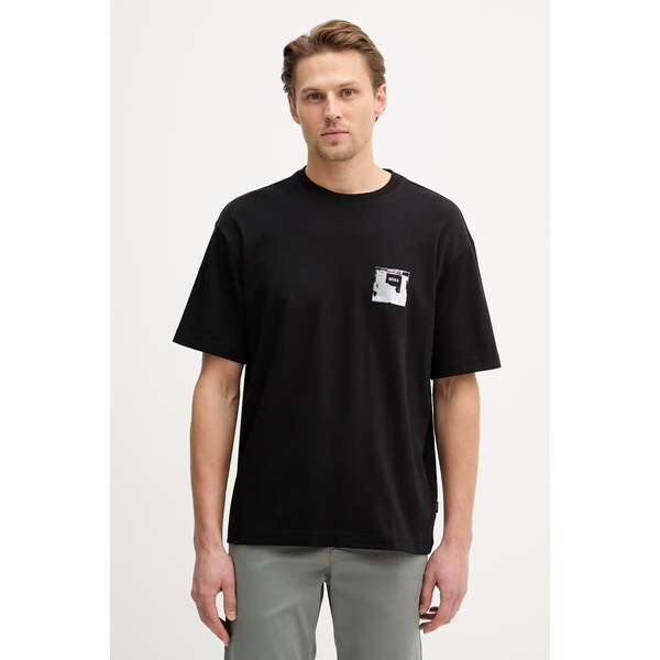 Bavlnené tričko BOSS Orange Te_Citylights 67156336