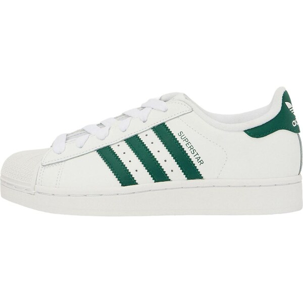 ADIDAS ORIGINALS Tenisky SUPERSTAR II tmavozelená / biela 67164258