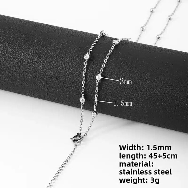 Oceľová retiazka Glare 274 67164856