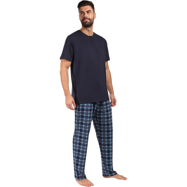 Pánske pyžamo Nedeto modalové viacfarebné (1NADV1) 67164942