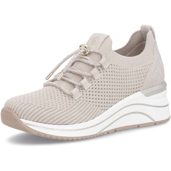 RIEKER Dámske tenisky REMONTE D0T18-60 béžová S6 67165110