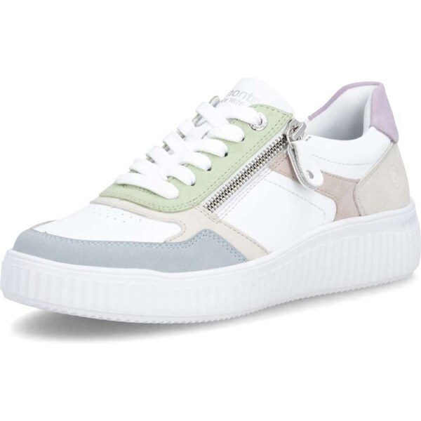 RIEKER Dámske tenisky REMONTE D3E05-82 WHITE COMBINATION F/S6 67165159