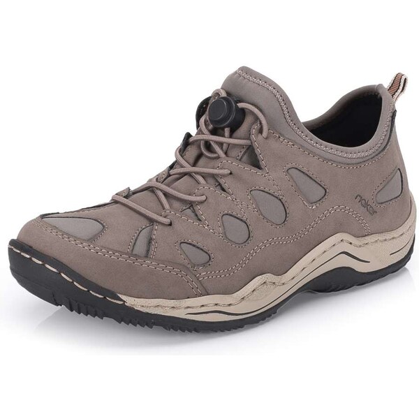 Dámske tenisky RIEKER L0551-64 béžová S6 67165168