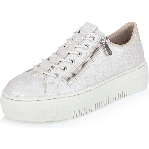 Dámske tenisky RIEKER M1952-90 béžová S6 67165175