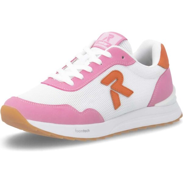 Dámske tenisky RIEKER W2404-80 biela S6 67165226