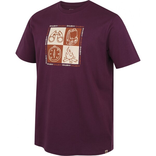 Husky Tee Square M purple 67167975
