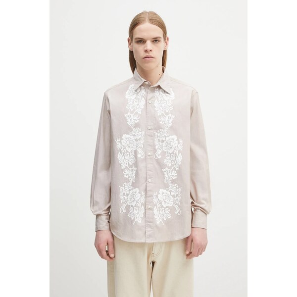 Bavlnená košeľa Aries Lace Overprinted Poplin Shirt 67168099