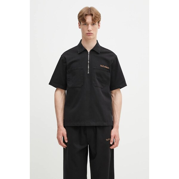 Bavlnené polo tričko No Problemo Mini Problemo SS Work Shirt - Twill 67244719