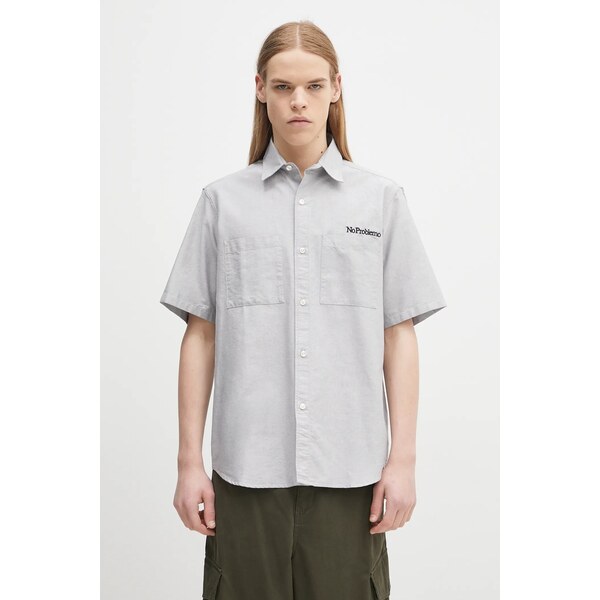 Bavlnená košeľa No Problemo SS Uniform Shirt 67244735