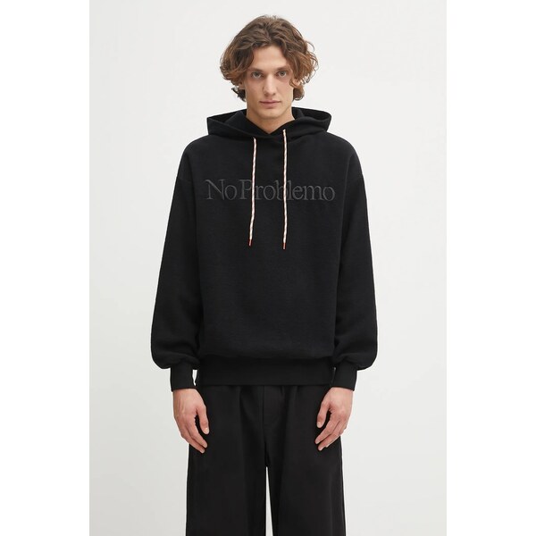 Bavlnená mikina No Problemo Reverse Fleece Hoodie 67244713