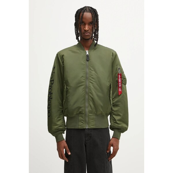 Obojstranná bunda bomber No Problemo Alpha Industries No War MA-1 67244729