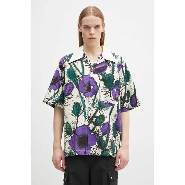 Wales Bonner Bavlnená košeľa Highlife Bowling 67244840