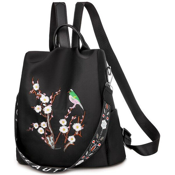 Lifestyle Dámsky Crossbody batôžtek s popruhom Skřivan Čierny 65226105