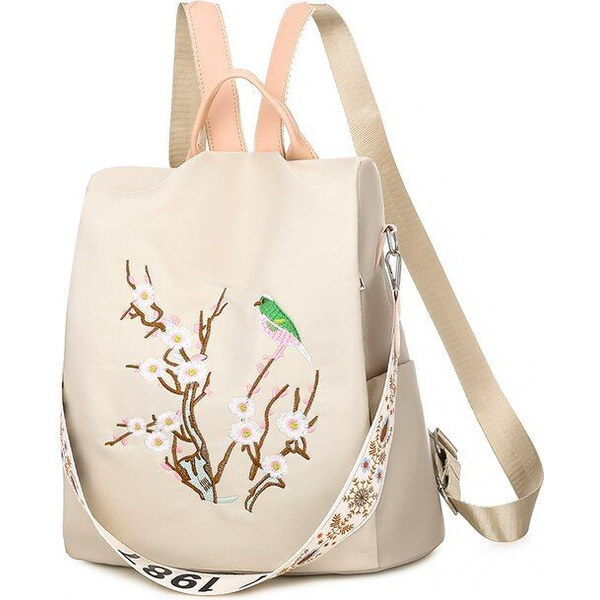 Lifestyle Dámsky Crossbody batôžtek s popruhom Škovránok Béžový 65226108