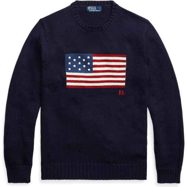 Polo Ralph Lauren Sveter námornícka modrá / nebesky modrá / 65831444