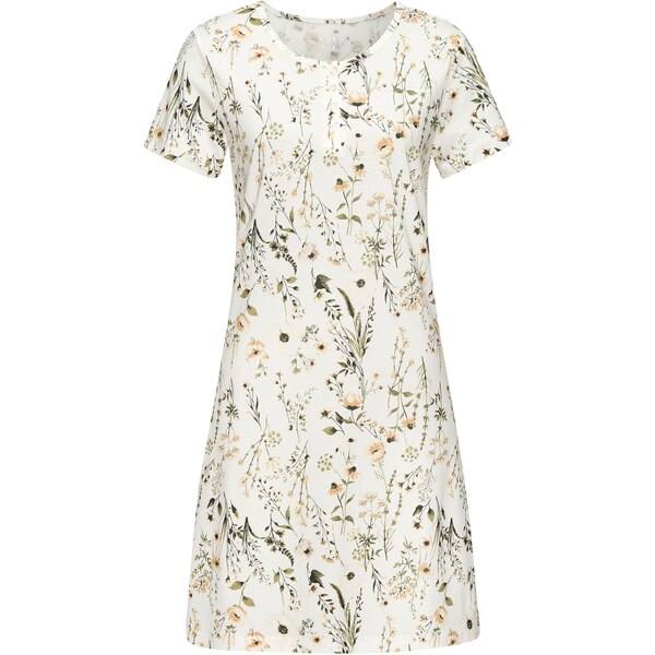 LASCANA Nočná košieľka béžová / krémová / zelená / biela 67178279