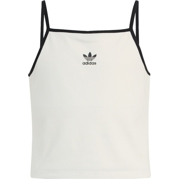 ADIDAS ORIGINALS Top SLIM MINI RIB TANK čierna / šedobiela 67178493