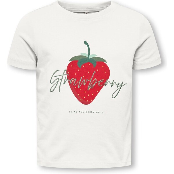 Only Mini Tričko KMGCANDY žltá / zelená / červená / biela 67178553