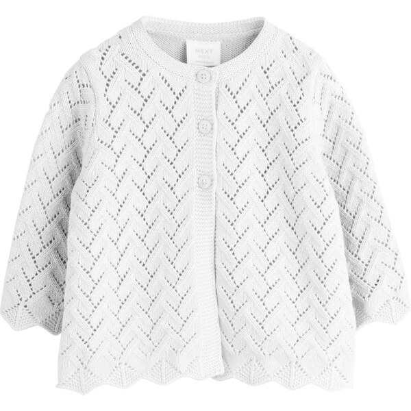 Next Kardigán biela 67178613