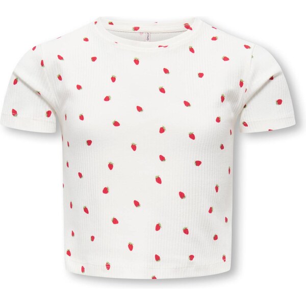 ONLY GIRLS Tričko KOGBELLA červená / biela 67178681