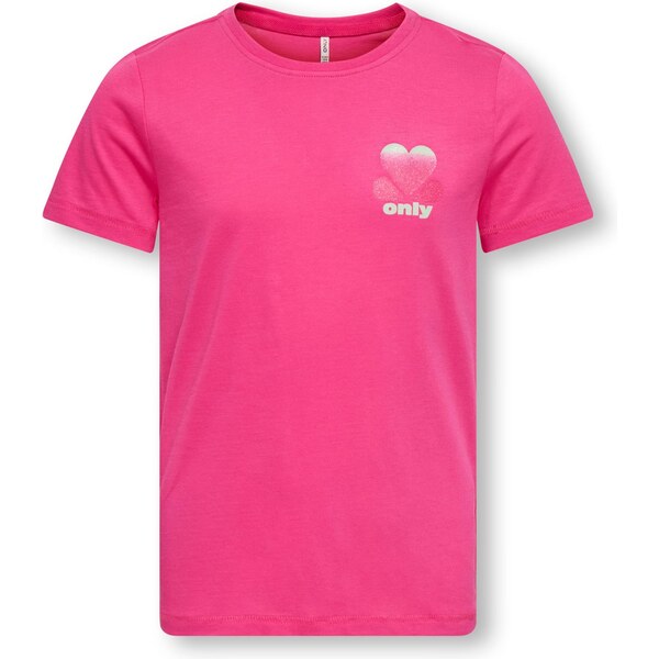 ONLY GIRLS Tričko KOGKITA-MENA purpurová / biela 67178724