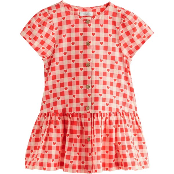 Next Šaty krémová / červená / svetločervená 67178815