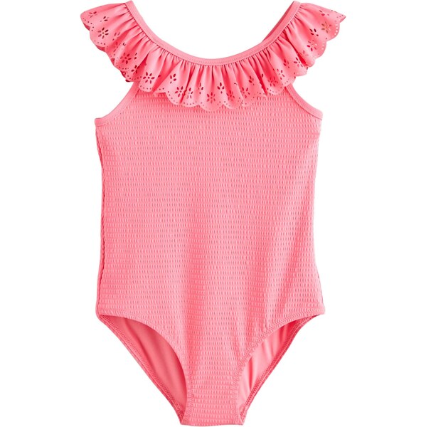 Next Jednodielne plavky ružová 67178827