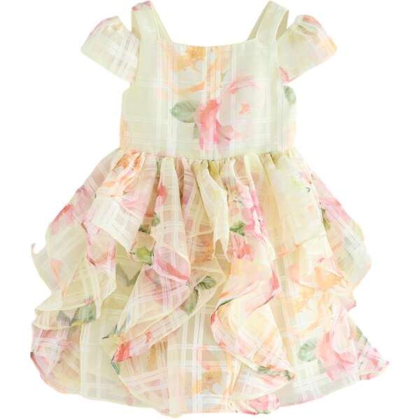 Baker by Ted Baker Šaty žltá / pastelovo zelená / oranžová / ružová 67178833