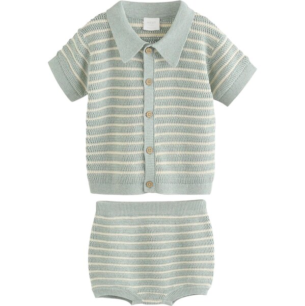 Next Set slonová kosť / zelená 67178850