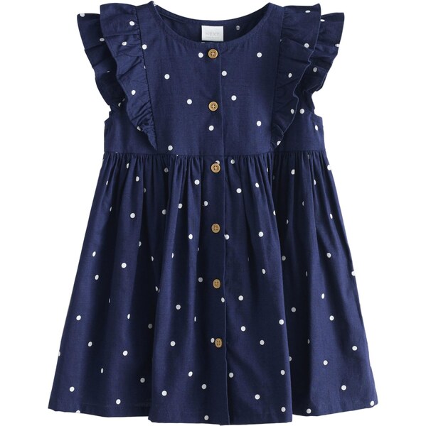 Next Šaty námornícka modrá / prírodná biela 67178887