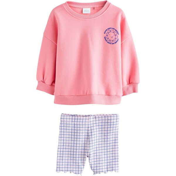 Next Set modrofialová / staroružová / biela 67179199