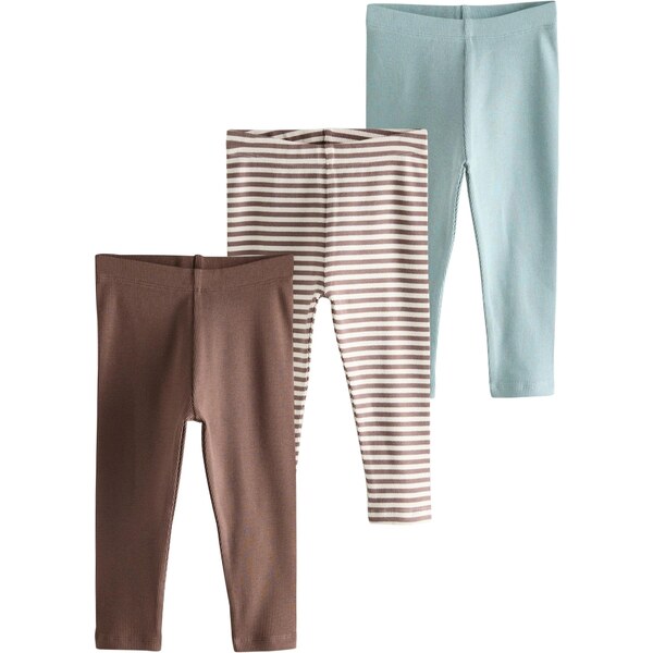 Next Legíny svetlobéžová / nebesky modrá / čokoládová / tmavohnedá 67179200