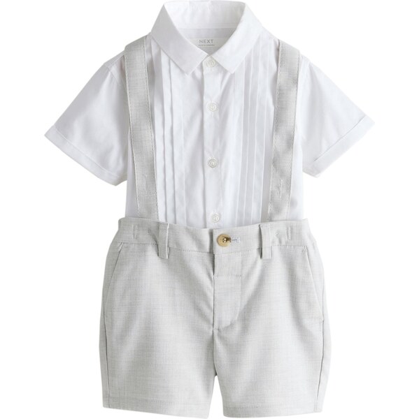 Next Set sivobéžová / biela 67179218