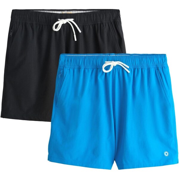 Next Plavecké šortky Essential Motion azúrová / čierna 67179259