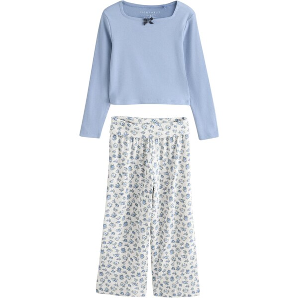 Next Súpravy bielizne azúrová / svetlomodrá / biela 67179425