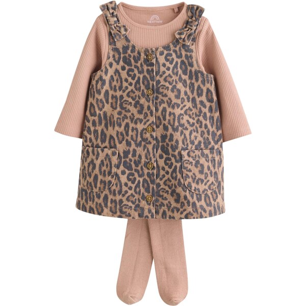 Next Set hnedá / mokka / staroružová 67179447