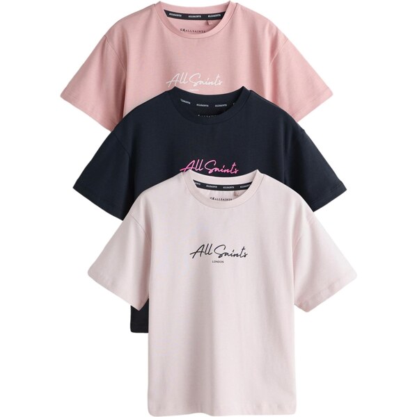 smALLSAINTS Tričko ružová / rosé / čierna / biela 67179499