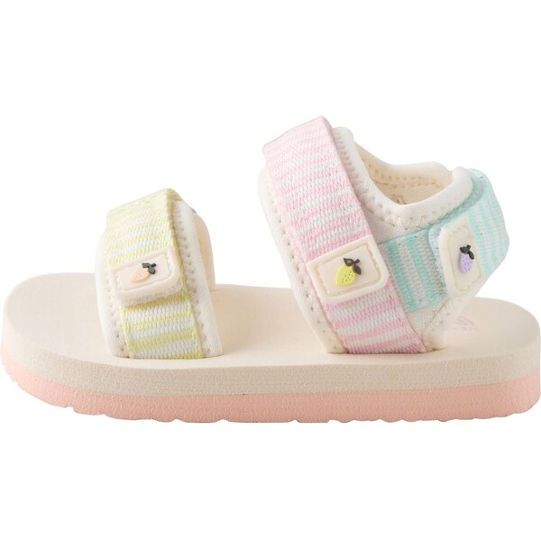 Next Sandále nebesky modrá / žltá / ružová / prírodná biela 67179478