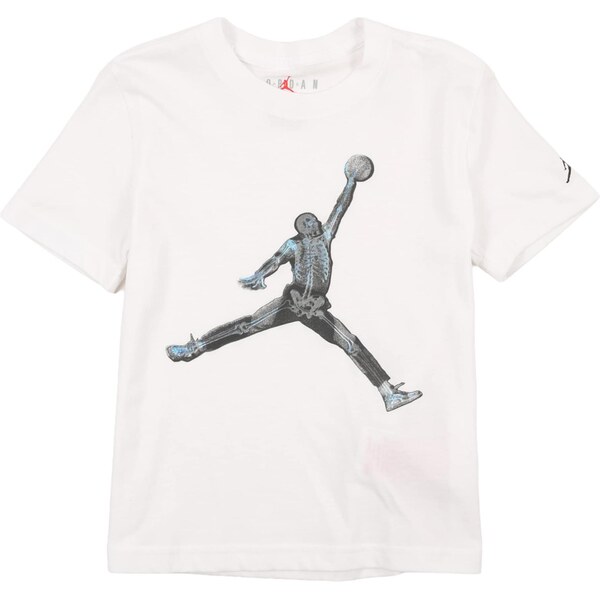 Jordan Tričko SKELETON JUMPMAN modrá / čierna / biela 67179838