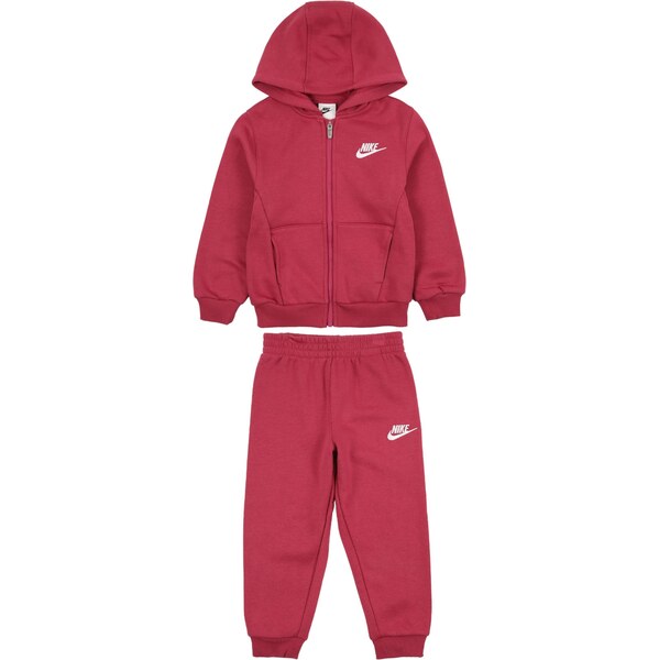 Nike Sportswear Joggingová súprava LBR FZ CLUB purpurová / biela 67179873