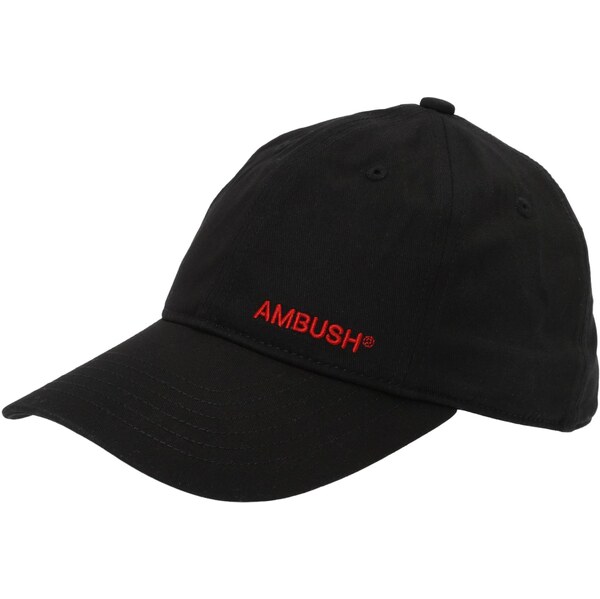 AMBUSH Čiapka červená / čierna 67179862